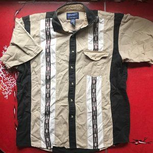 Wrangler Western Short Sleeve Button Up